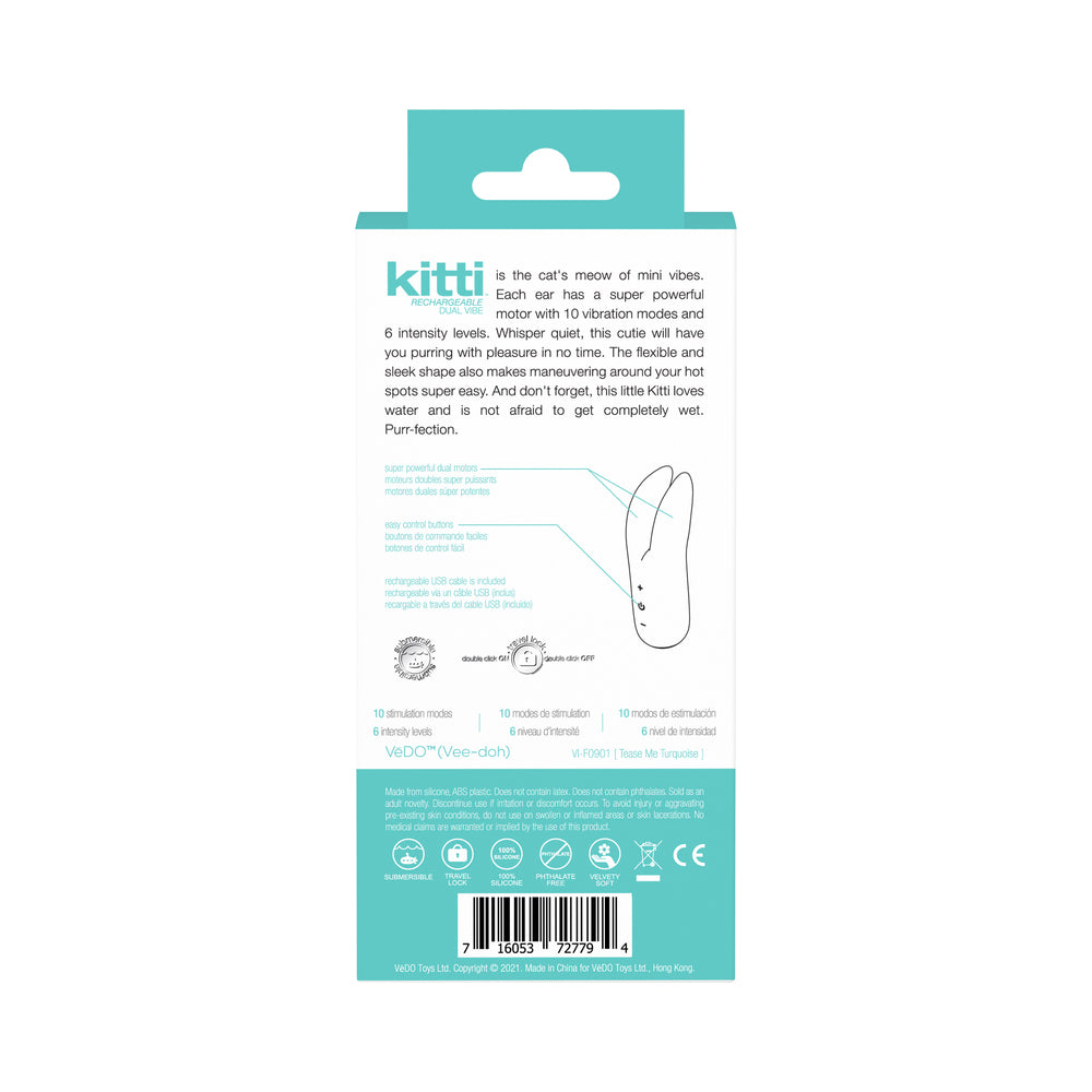 Vedo Kitti Rechargeable Dual Vibe