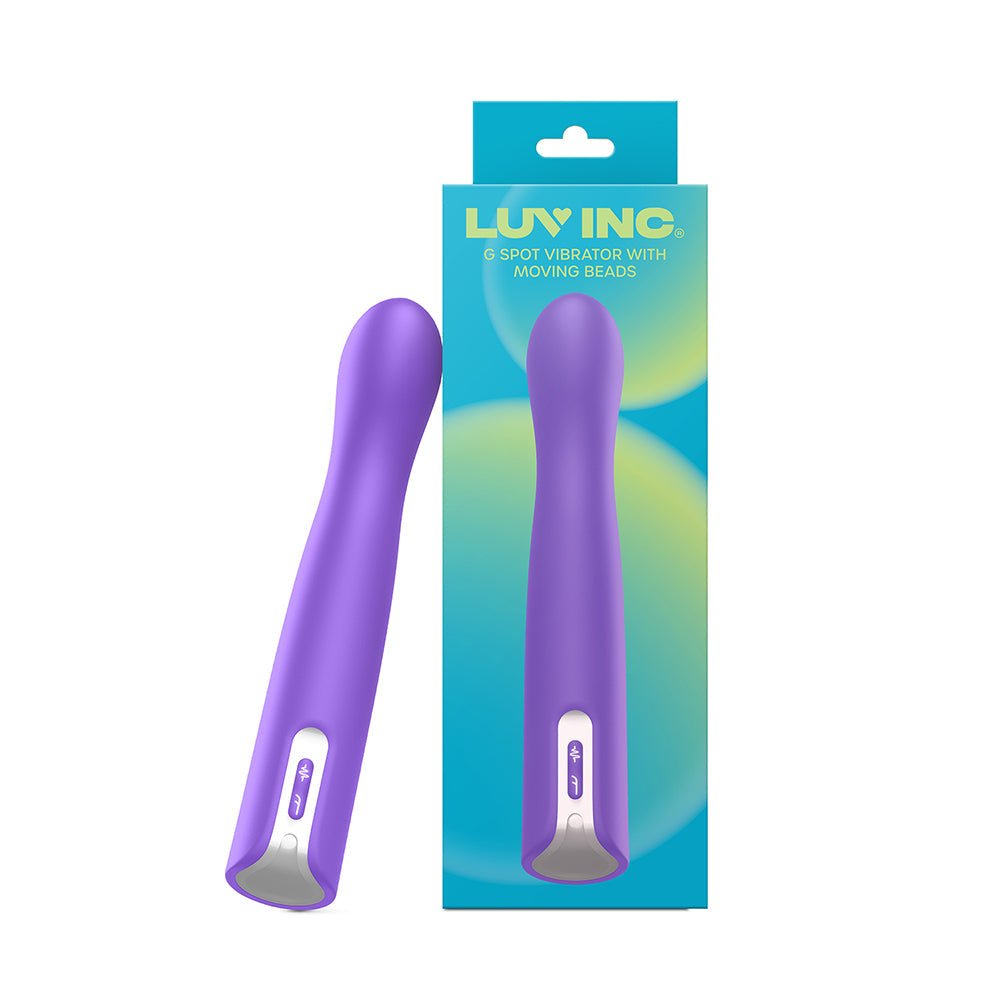 Luv Inc G-Spot Vibrator with Beads | Dame Dame Products Luv Inc G-Spot Vibrator with Beads | Dame Dame Products