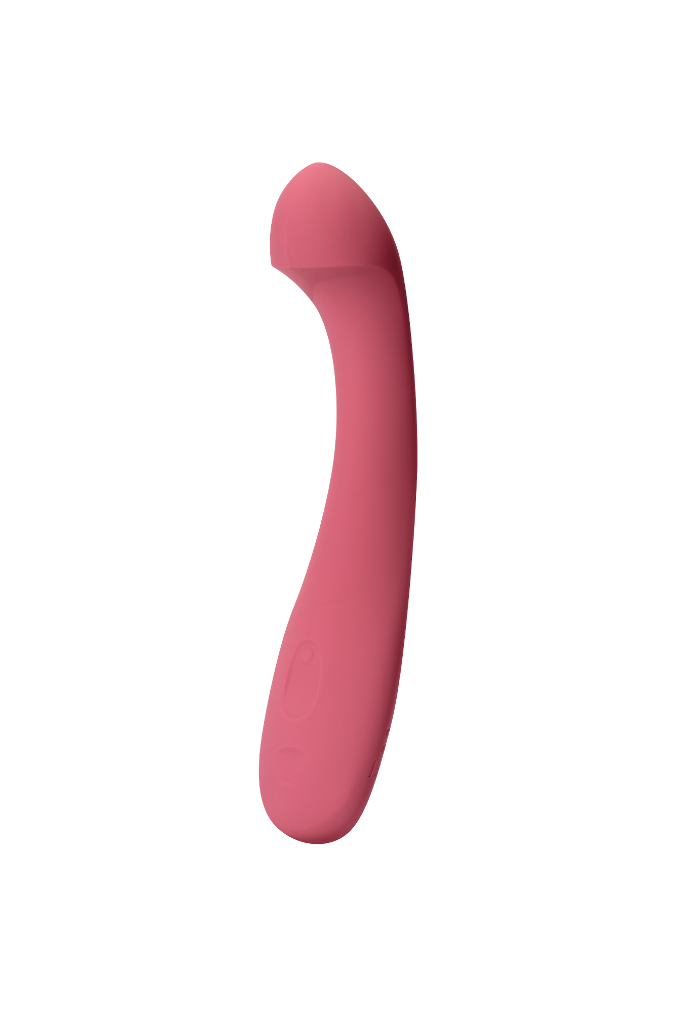 Berry | Bright pink vibrator on transparent background