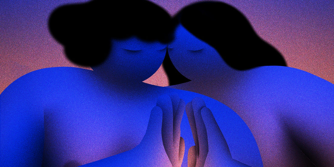 Couples using sex toys