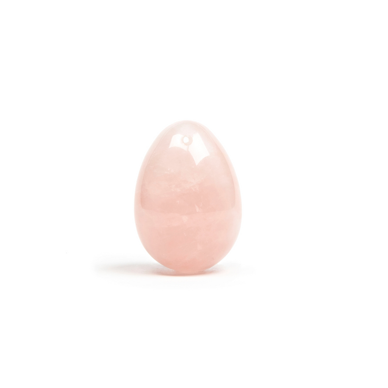 Medium Yoni Eggs Non-Drilled Rose Quartz