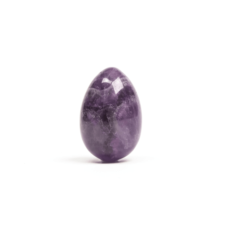 Medium Yoni Eggs Non-Drilled Amethyst