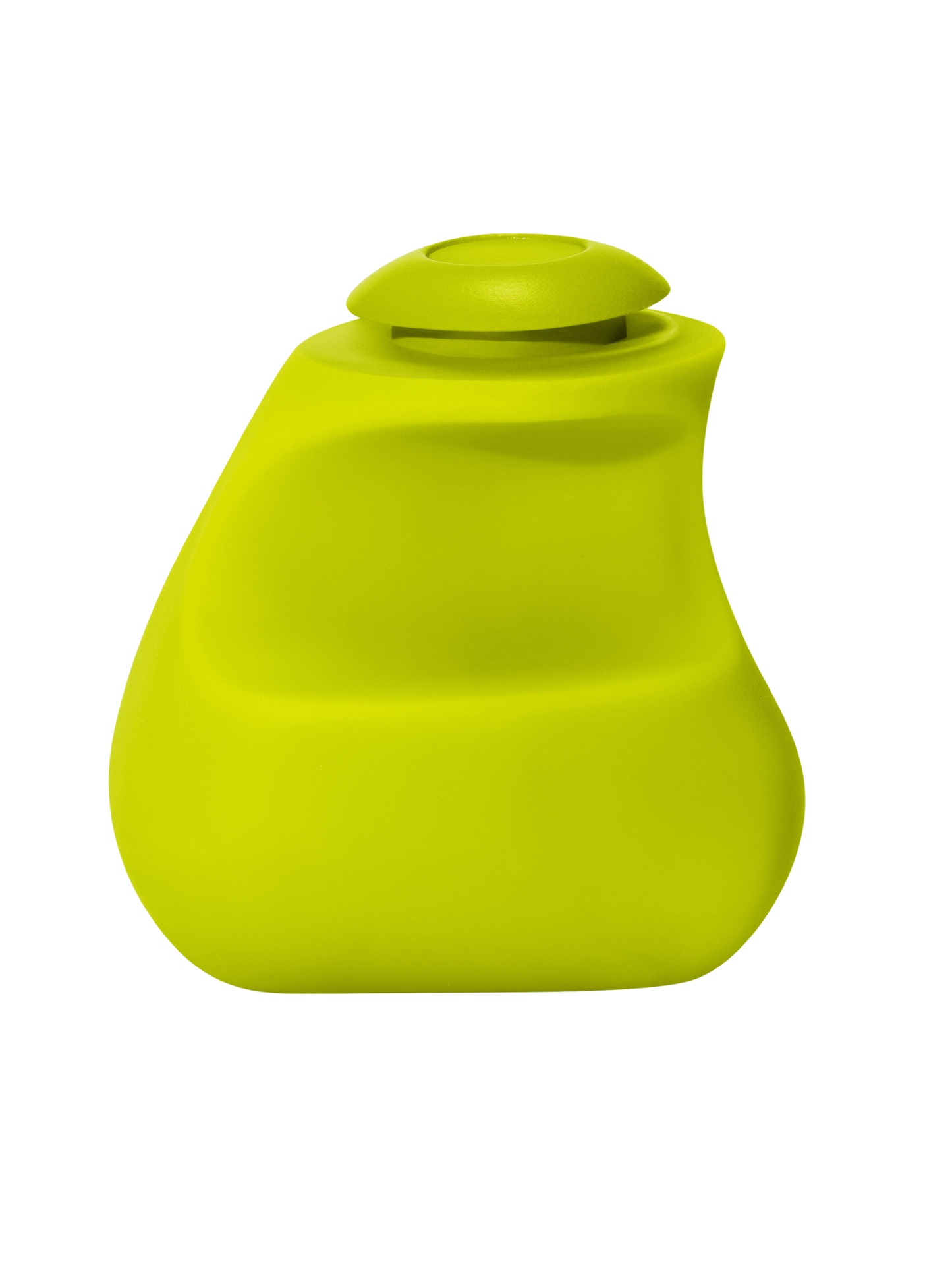 Citrus | Seamless | Citrus yellow/green fin vibrator on transparent, from side