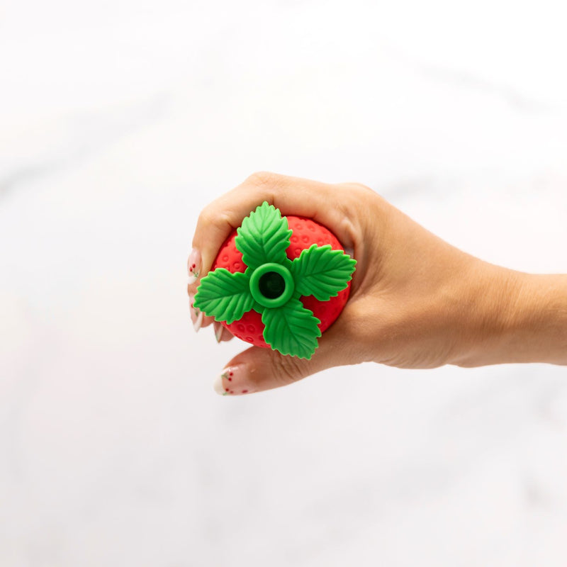 Strawberry Emojibator Suction Vibrator