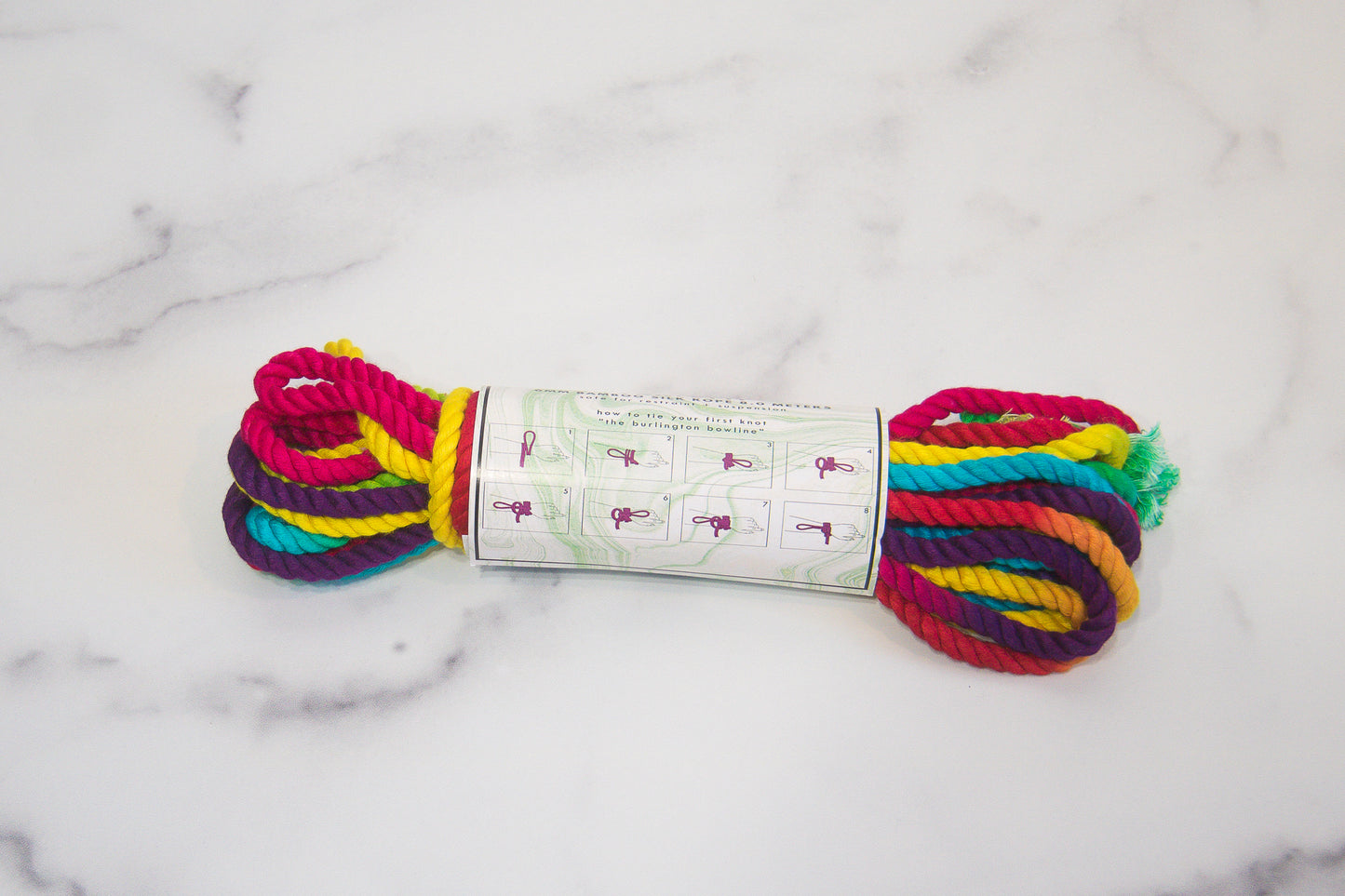 Funfetti Rainbow Bondage Rope