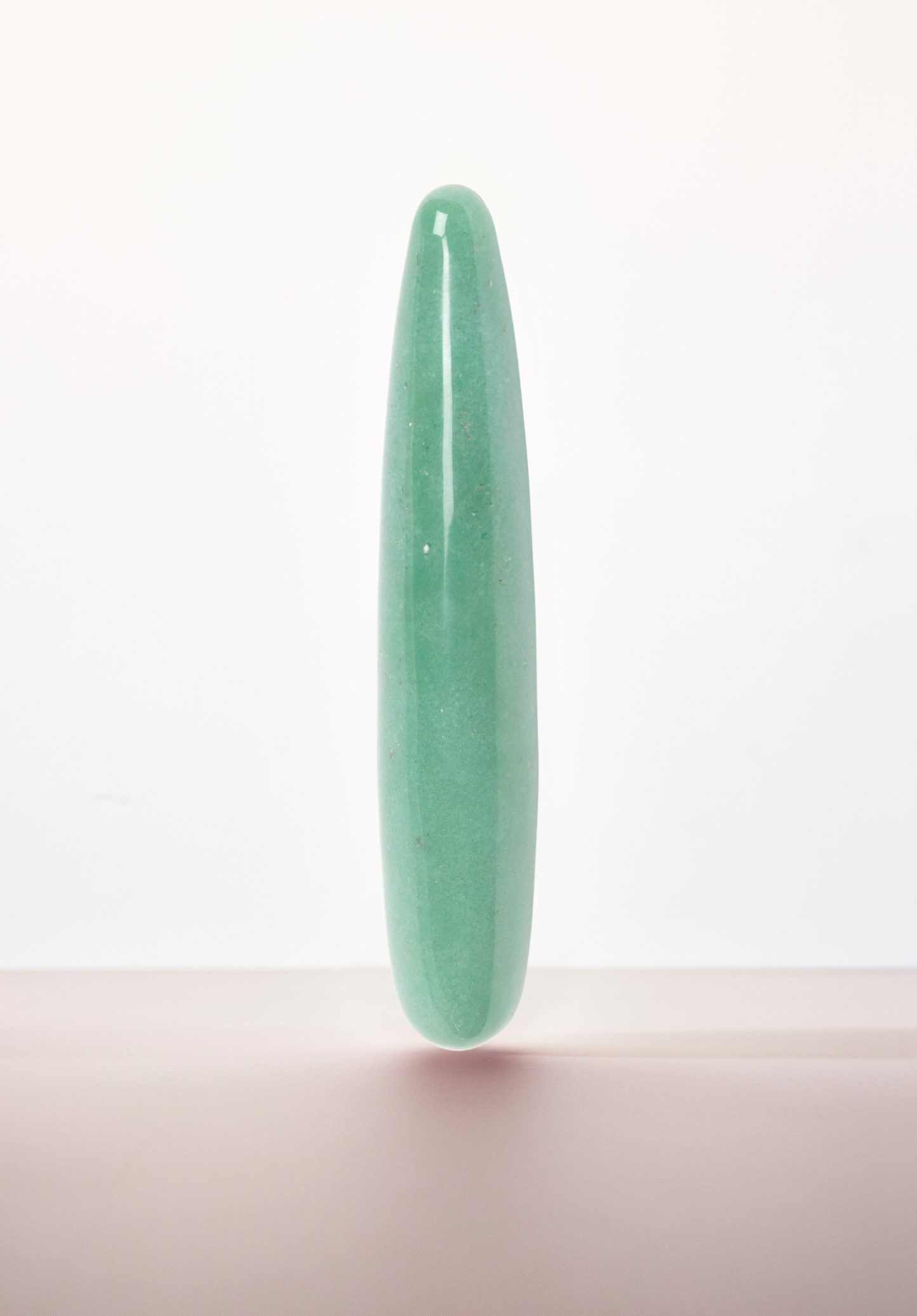 Slim Indian Jade Crystal Dildo