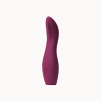 Dame Dip beginner-friendly silicone vibrator in Plum — best vibrator under $50