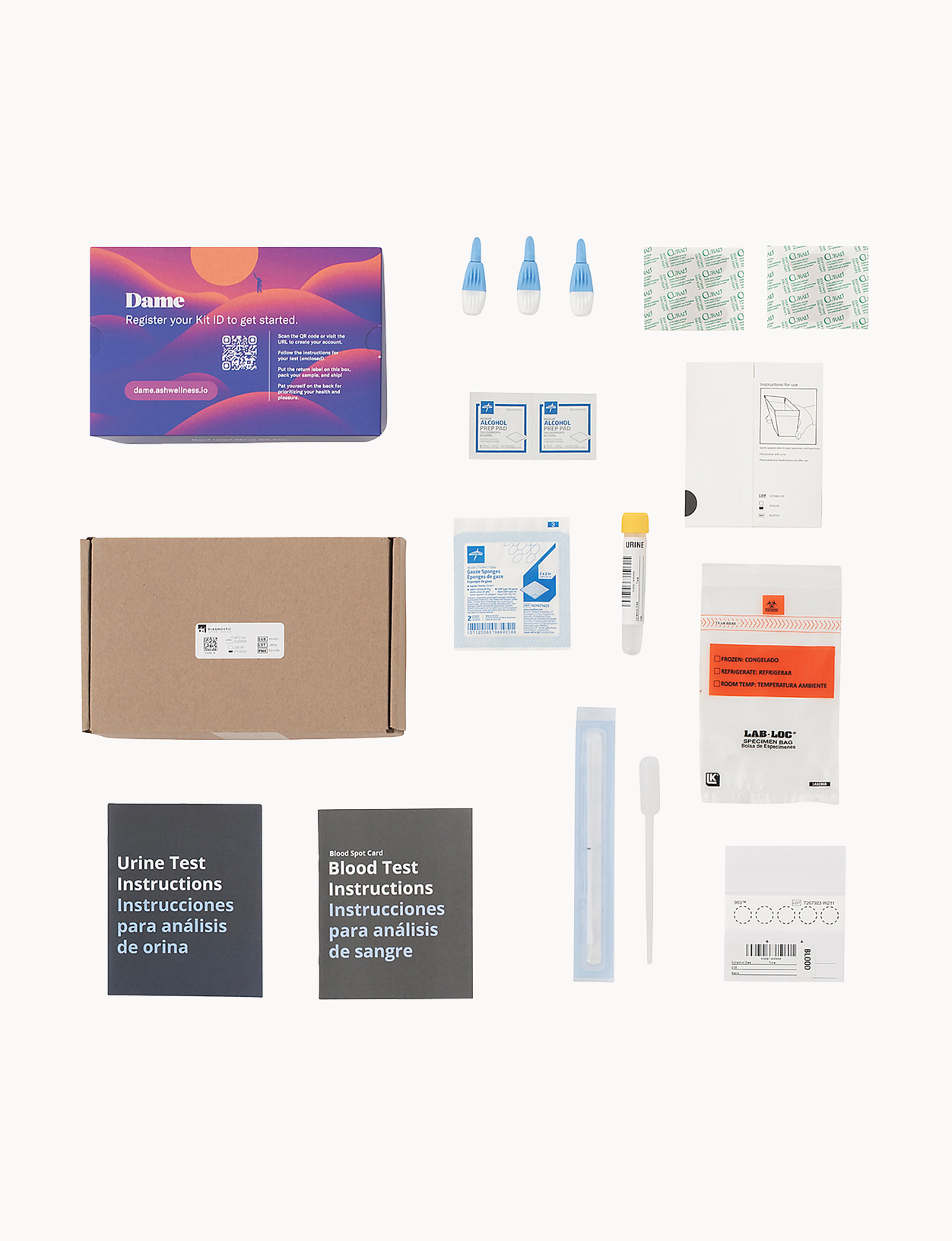 Gonorrhea & Chlamydia, HIV, Syphilis STI Test Kit - 1 Site