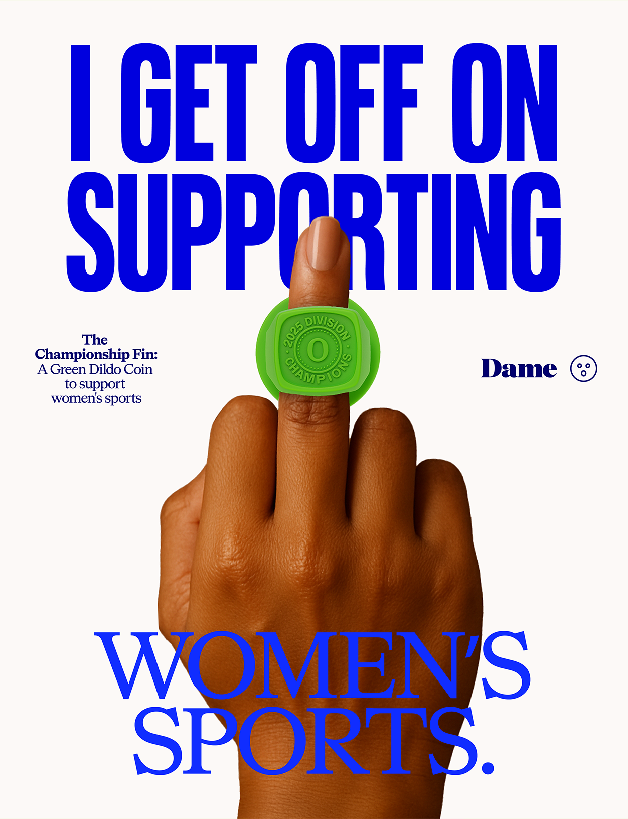 Green Dildo Coin to Support Women's Sports
