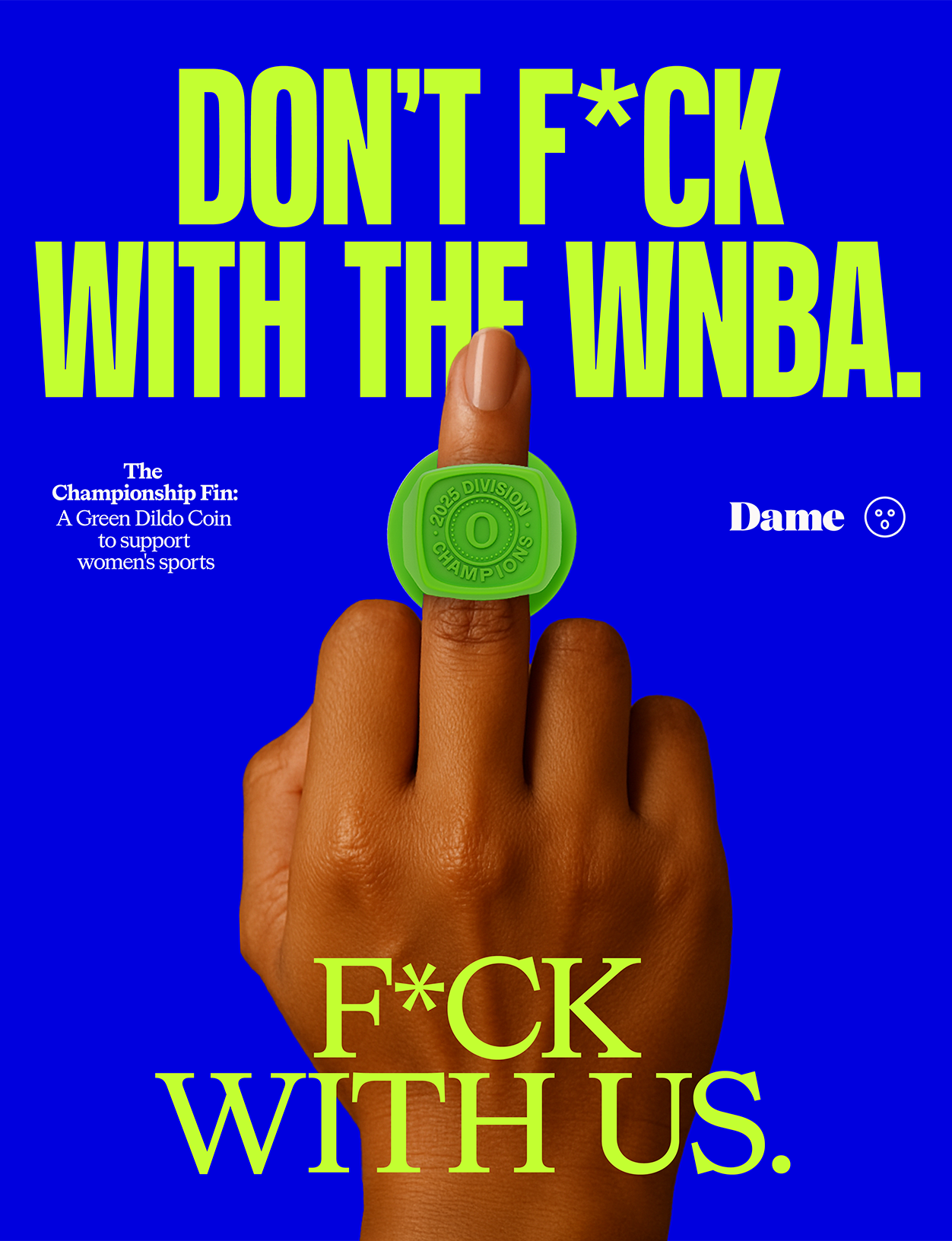 Green Dildo Coin to Support Women's Sports