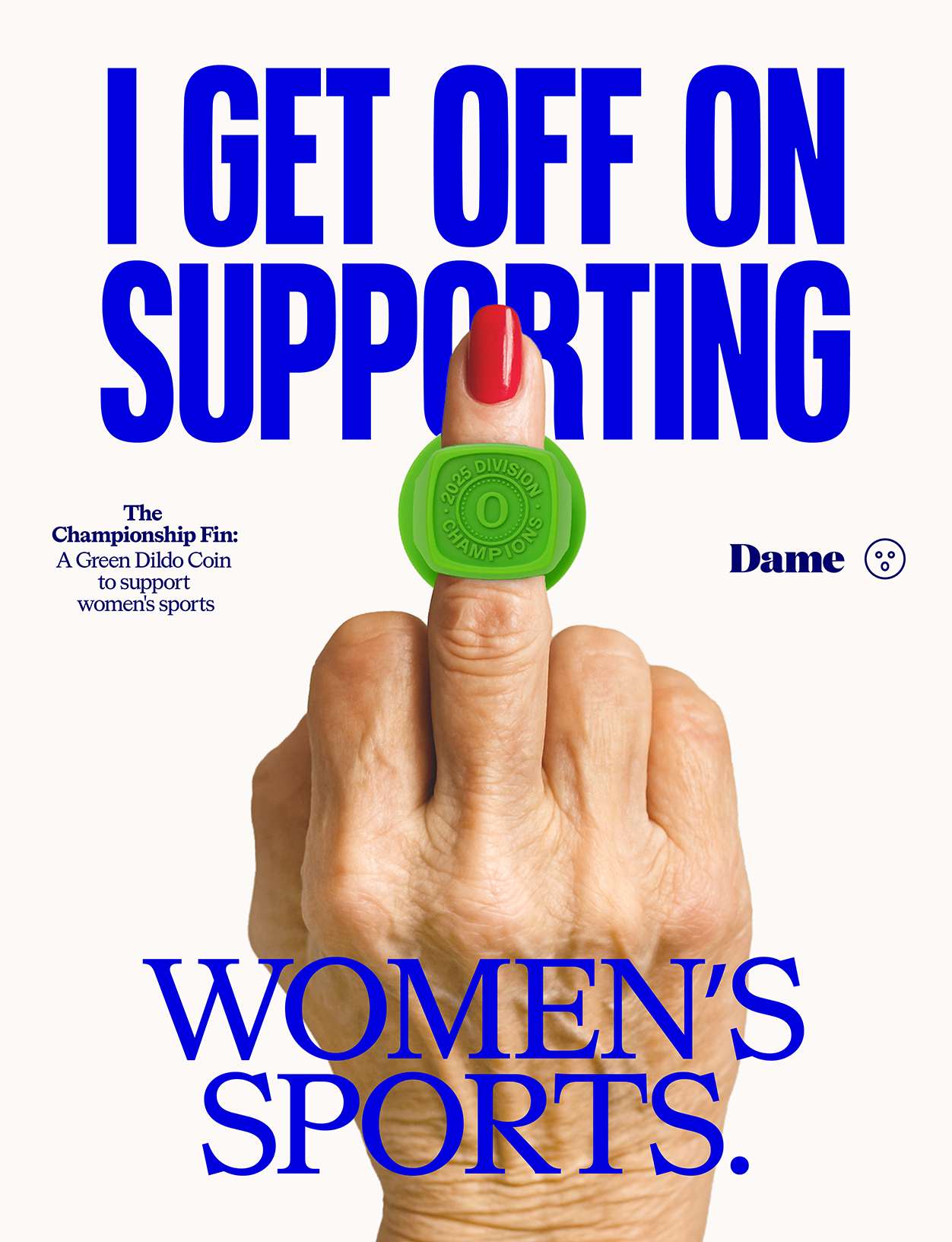 Green Dildo Coin to Support Women's Sports