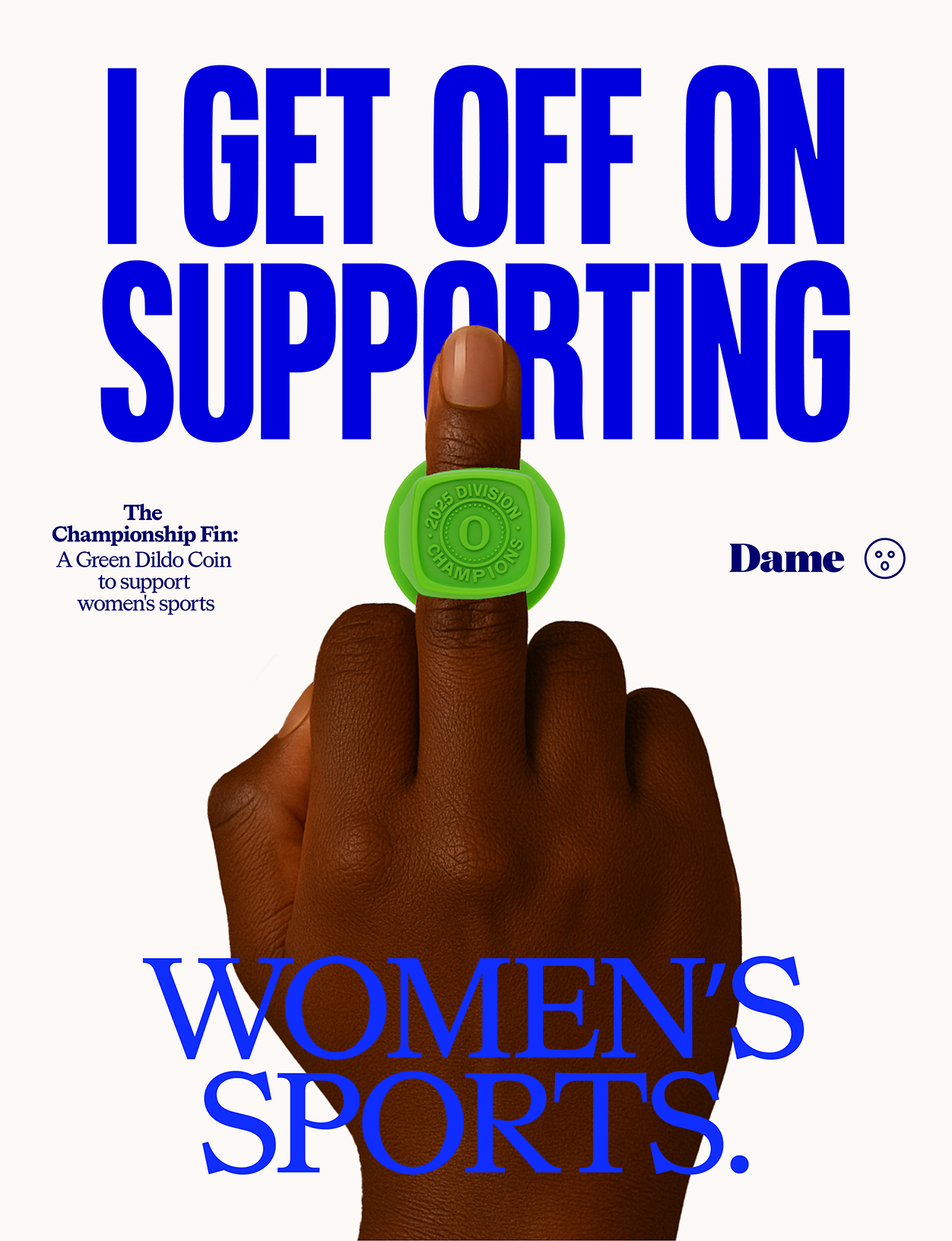 Green Dildo Coin to Support Women's Sports