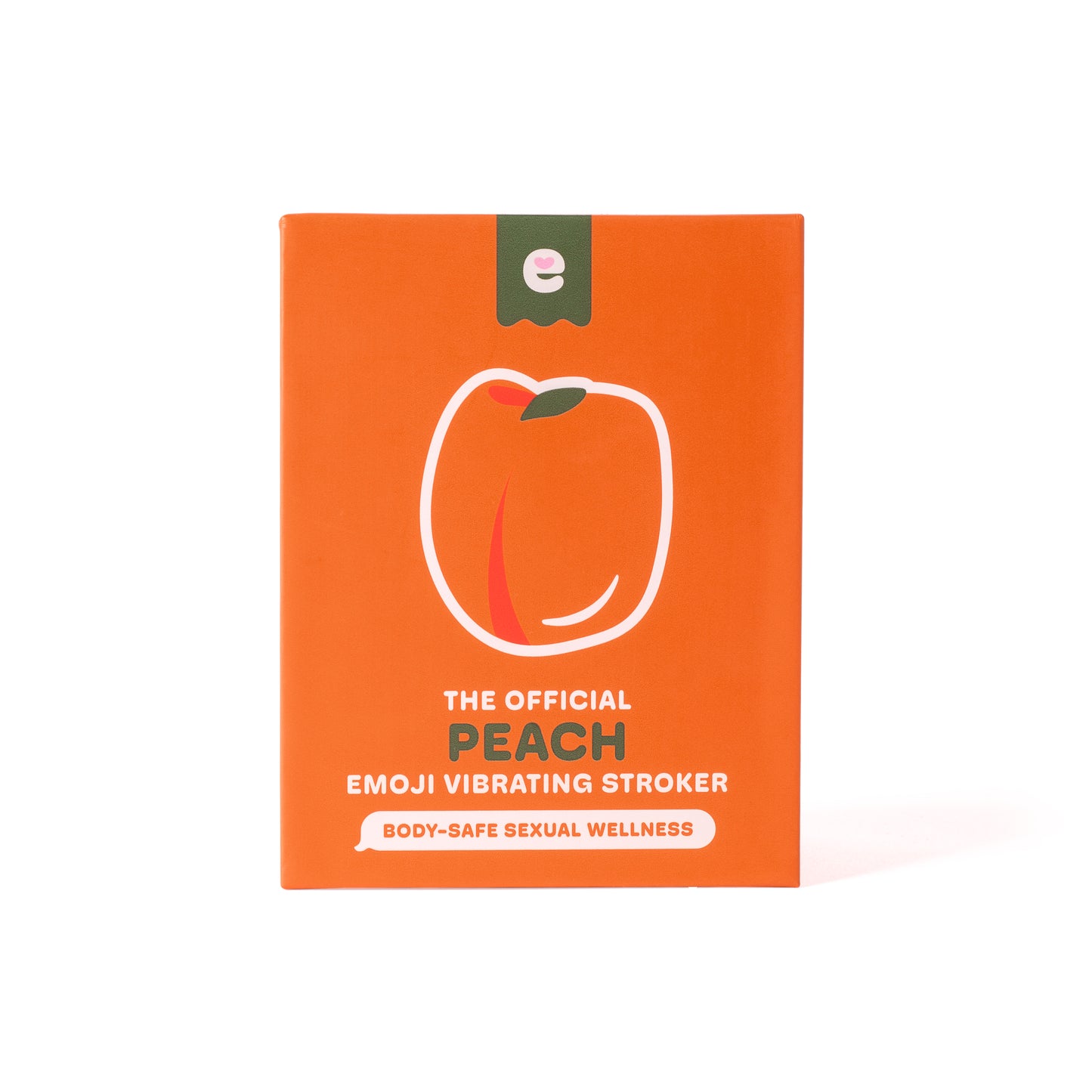 Peach Emojibator Vibrating Stroker