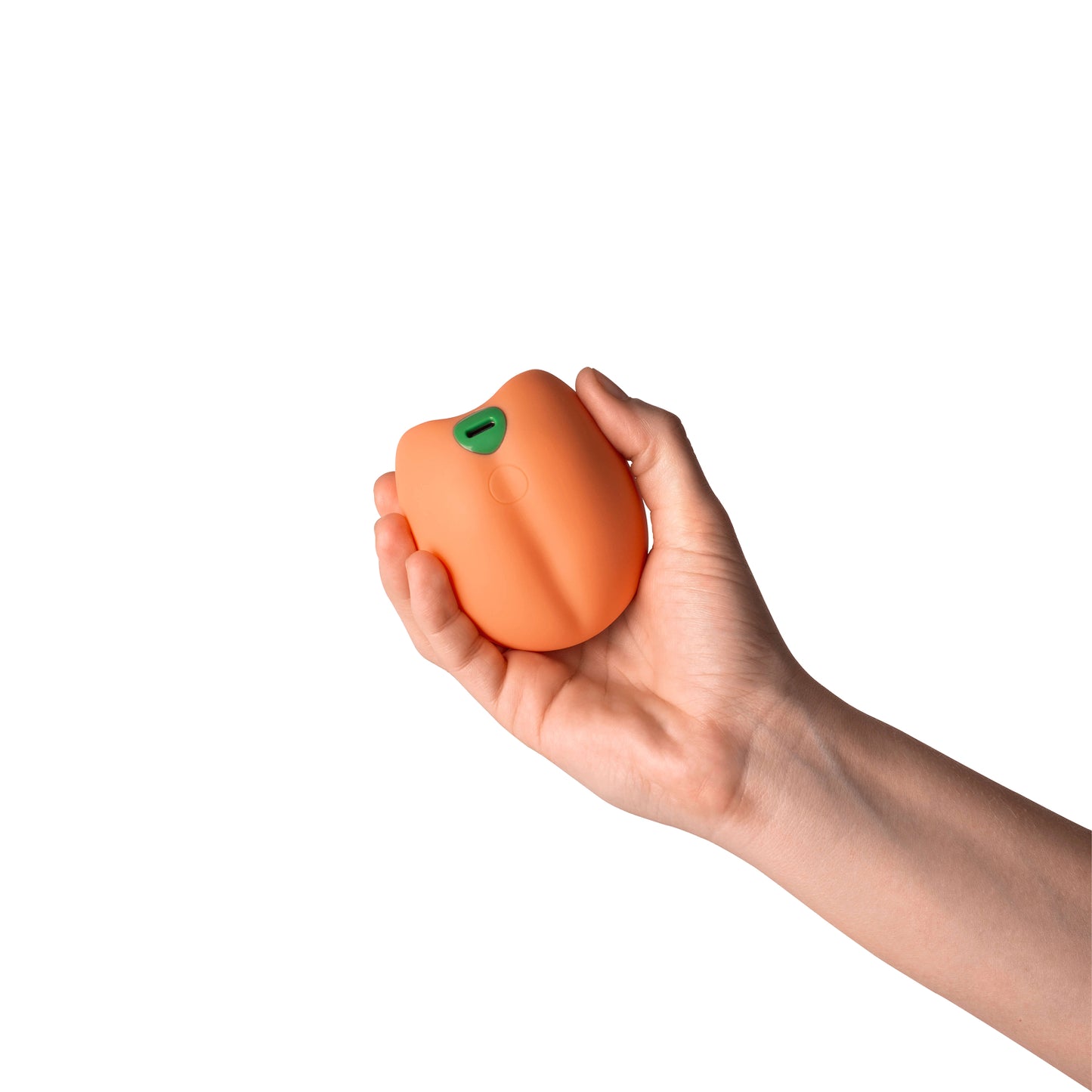 Peach Emojibator Vibrating Stroker
