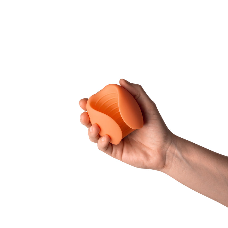 Peach Emojibator Vibrating Stroker