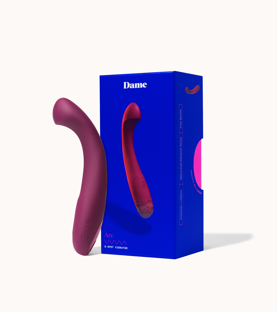 Arc G-Spot Vibrator, Internal and External Vibrator Dame Products Arc G-Spot Vibrator, Internal and External Vibrator Dame Products