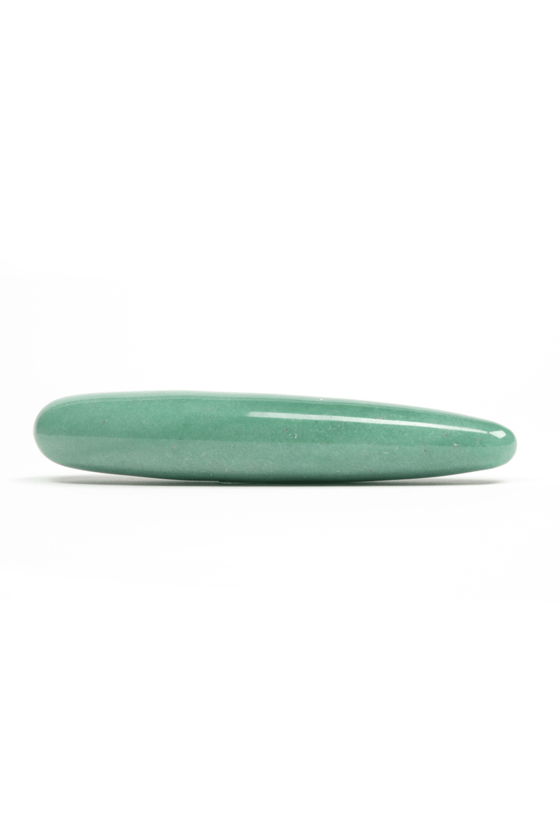 Slim Indian Jade Crystal Dildo