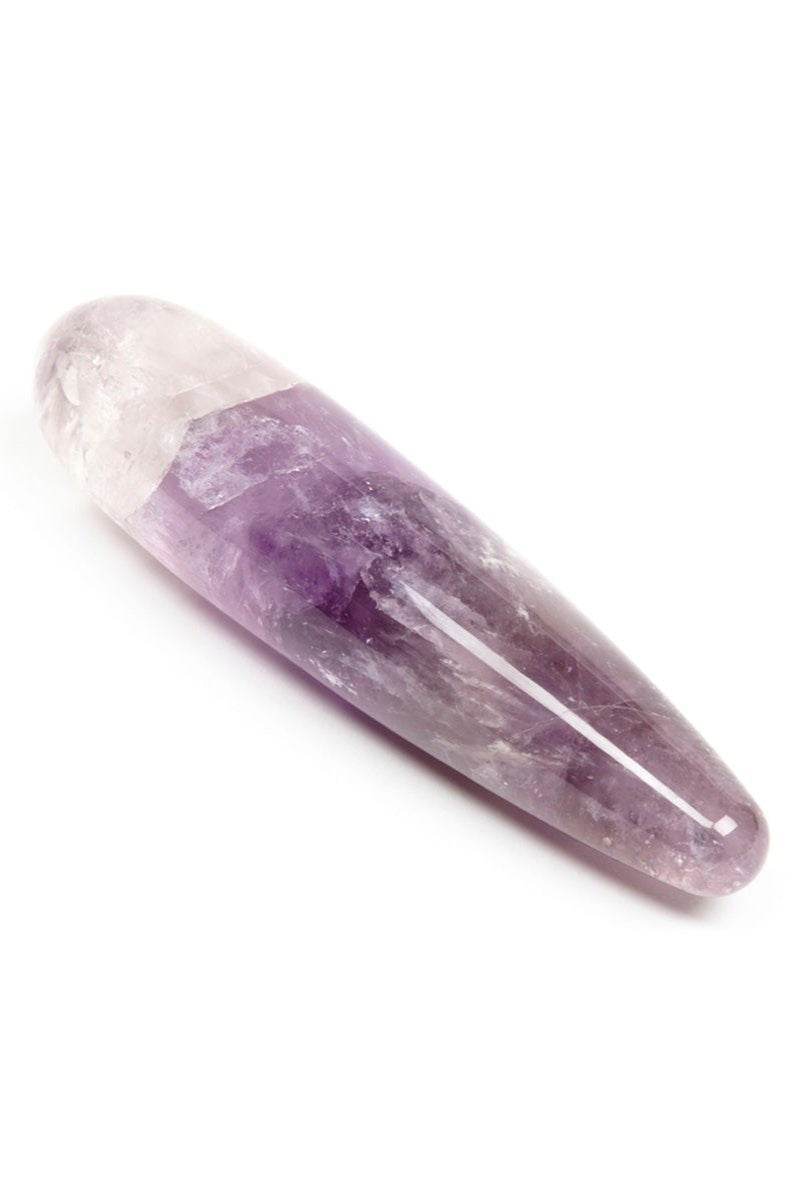 Amethyst Crystal Dildo