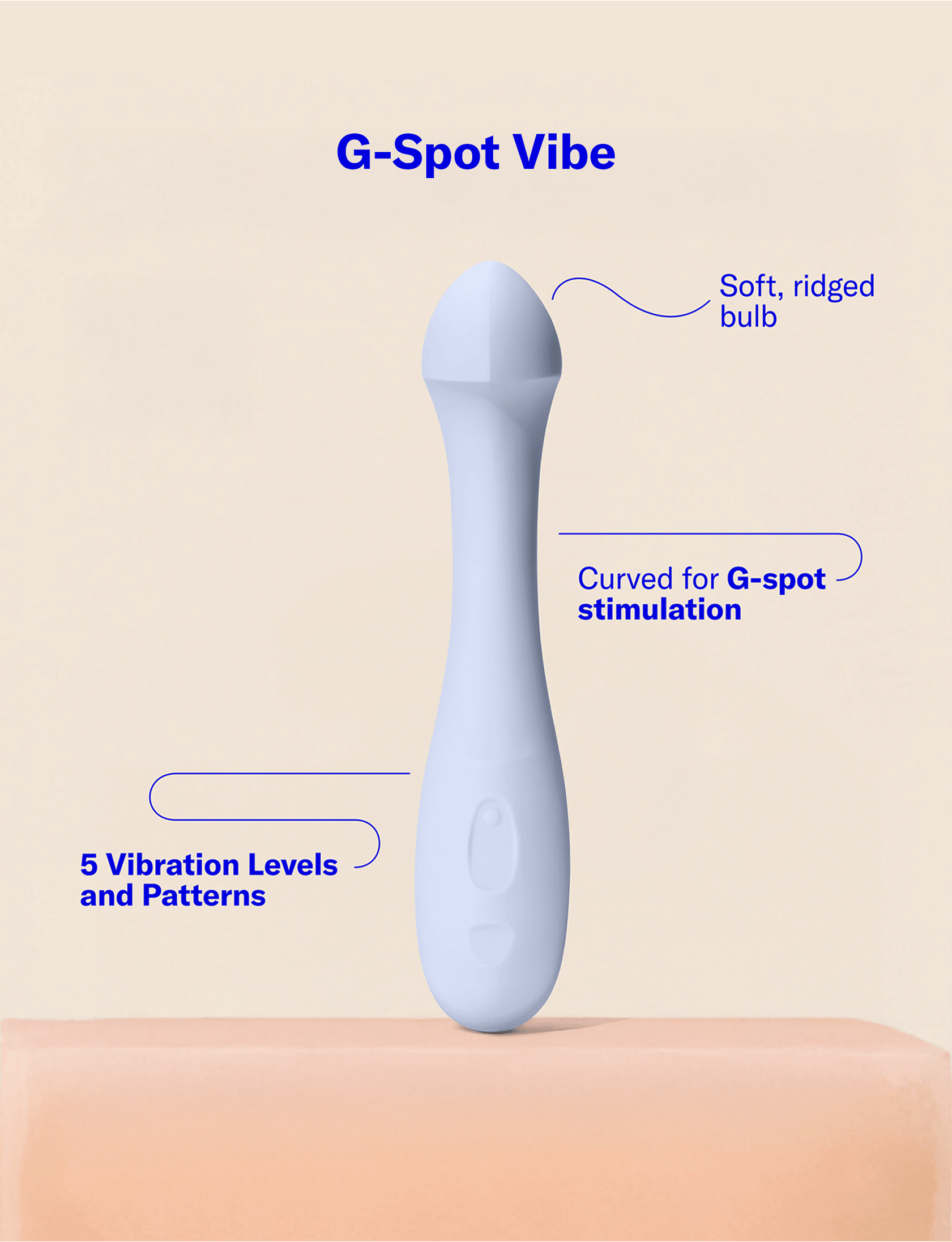 Arc G-Spot Vibrator, Internal and External Vibrator Dame Products Arc G-Spot Vibrator, Internal and External Vibrator Dame Products