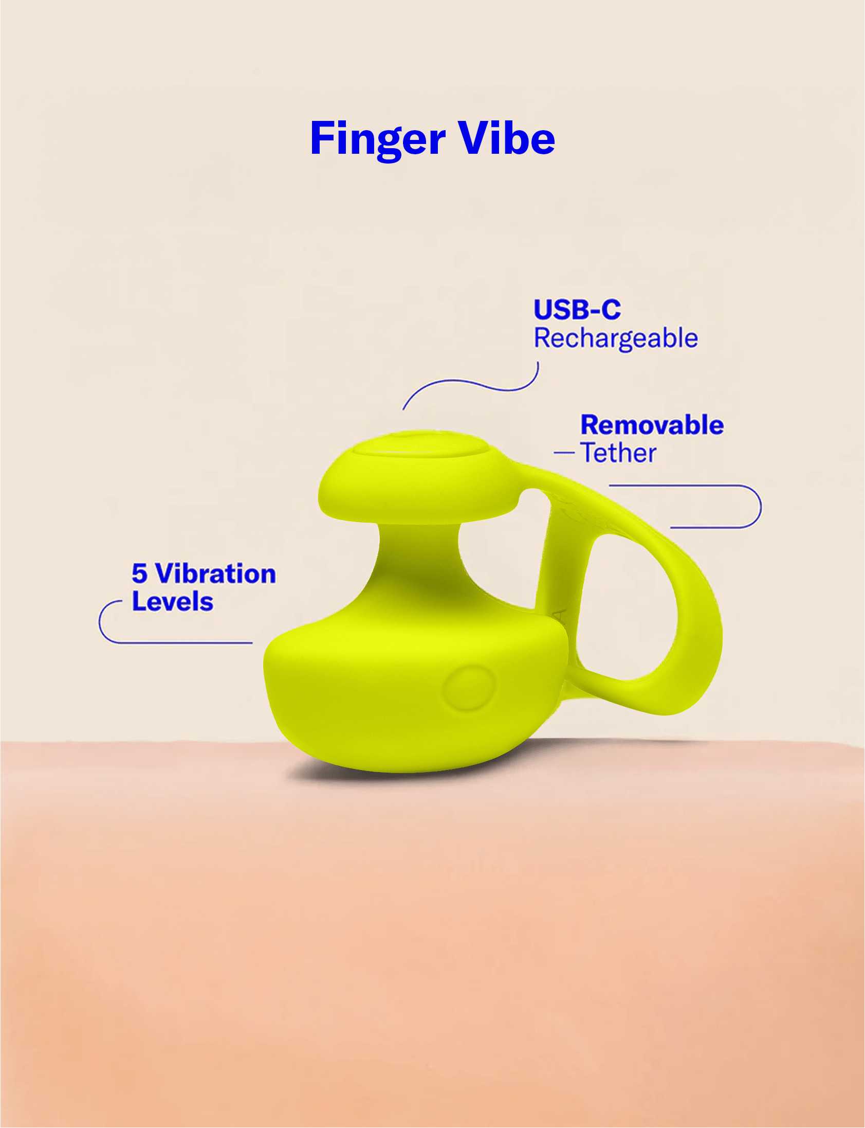 Finger Vibrator Designed to Enhance Touch | Fin by Dame Dame Products Finger Vibrator Designed to Enhance Touch | Fin by Dame Dame Products