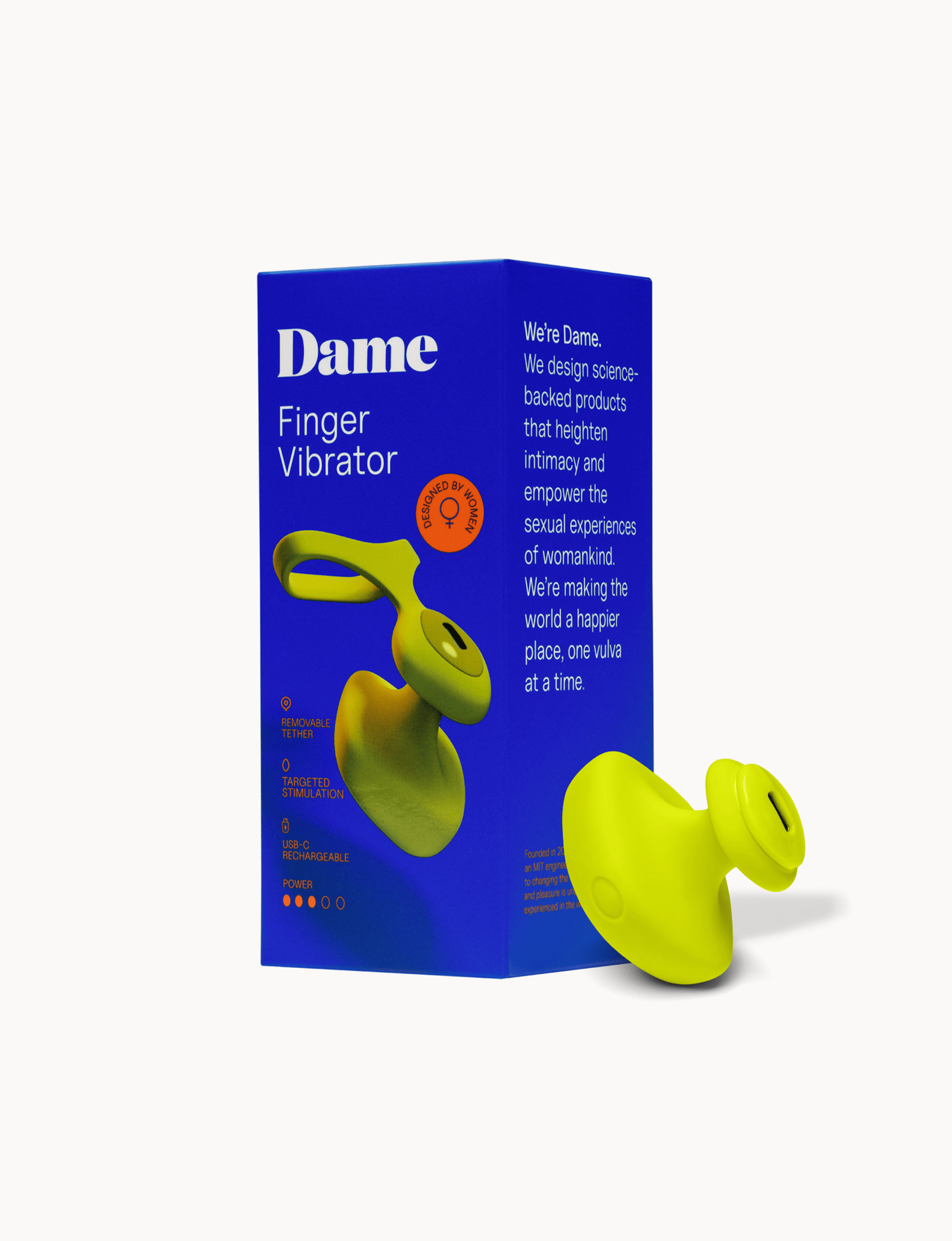 Finger Vibrator Designed to Enhance Touch | Fin by Dame Dame Products Finger Vibrator Designed to Enhance Touch | Fin by Dame Dame Products