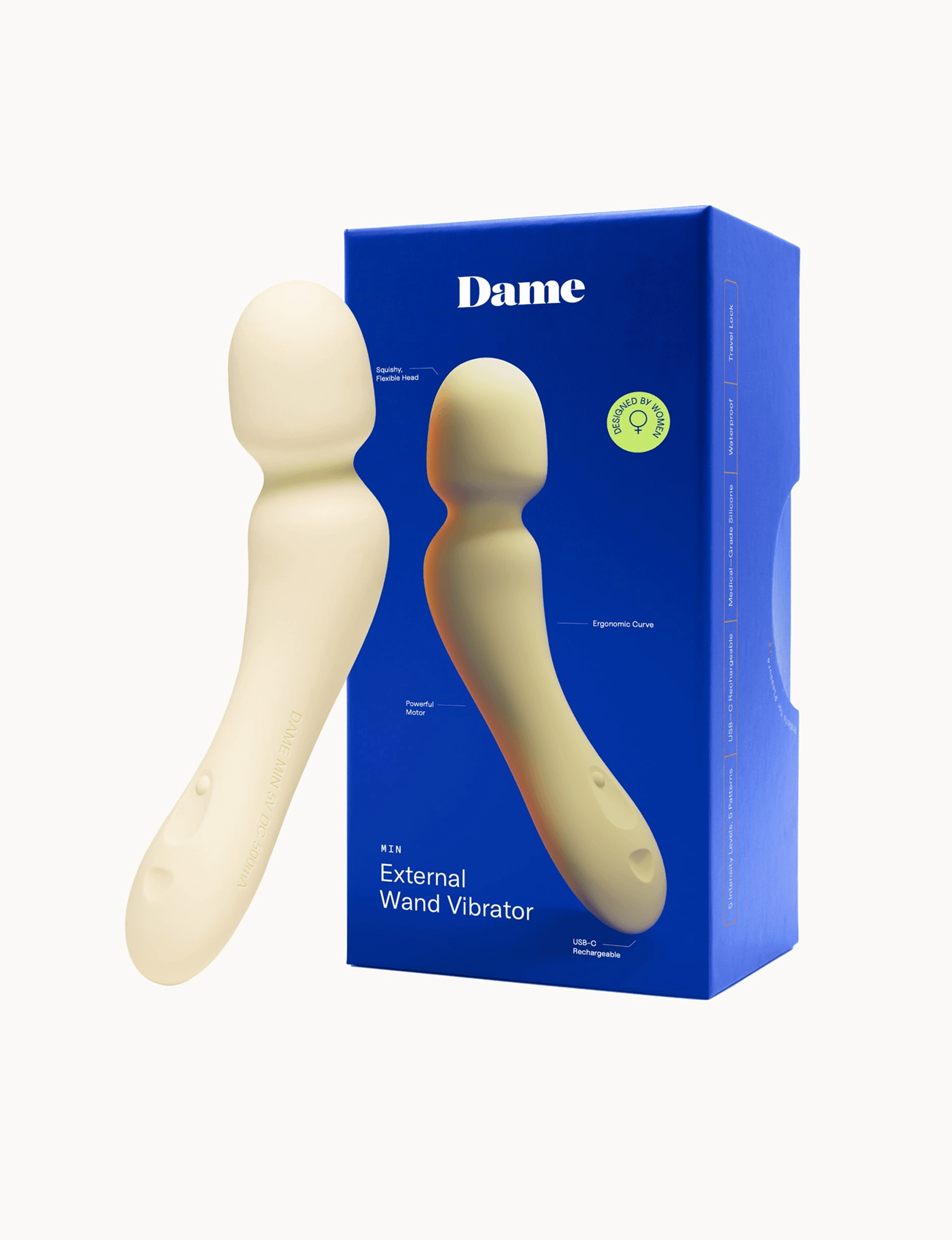 Min Mini Wand Vibrator | Dame Dame Products Min Mini Wand Vibrator | Dame Dame Products