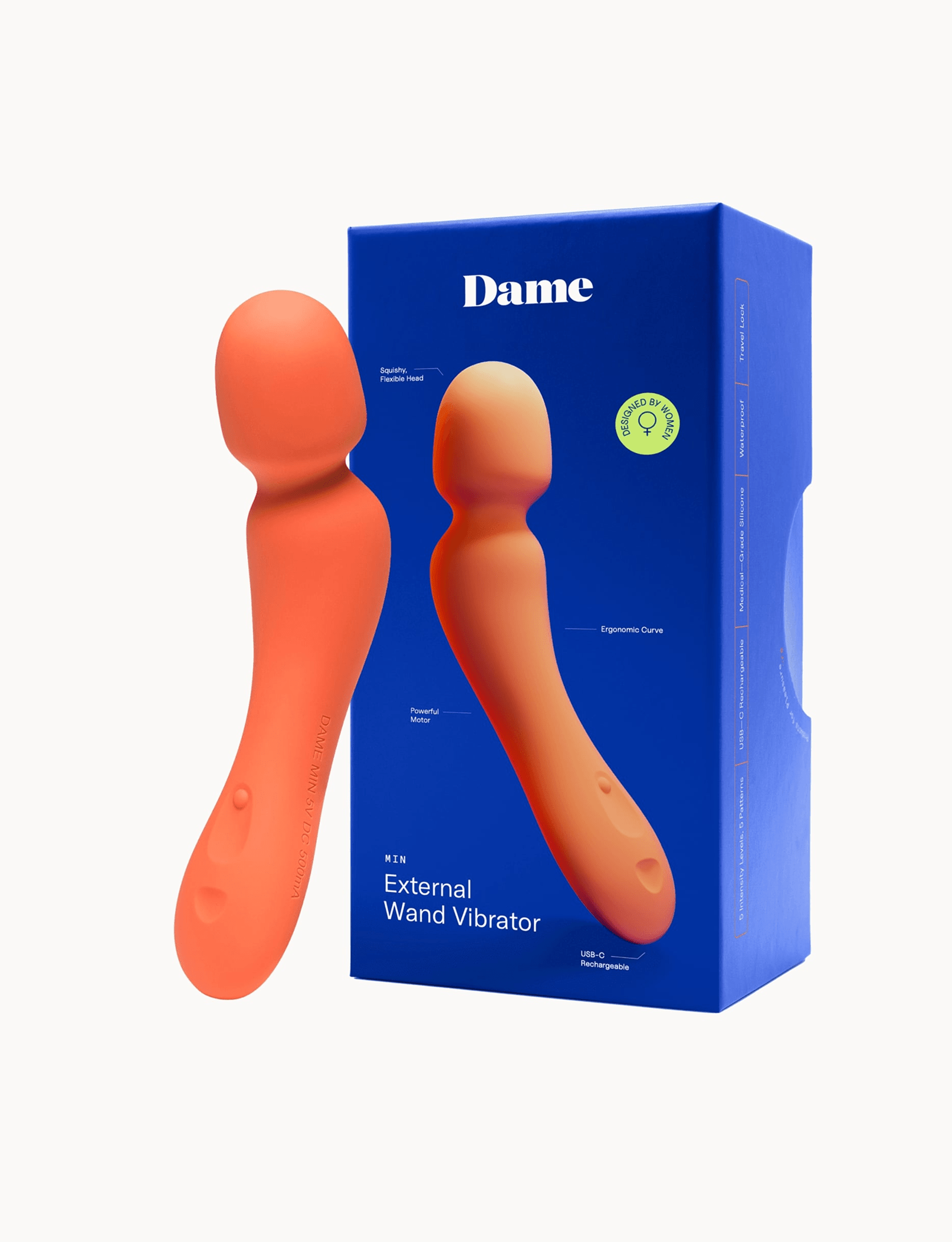 Min Mini Wand Vibrator | Dame Dame Products Min Mini Wand Vibrator | Dame Dame Products