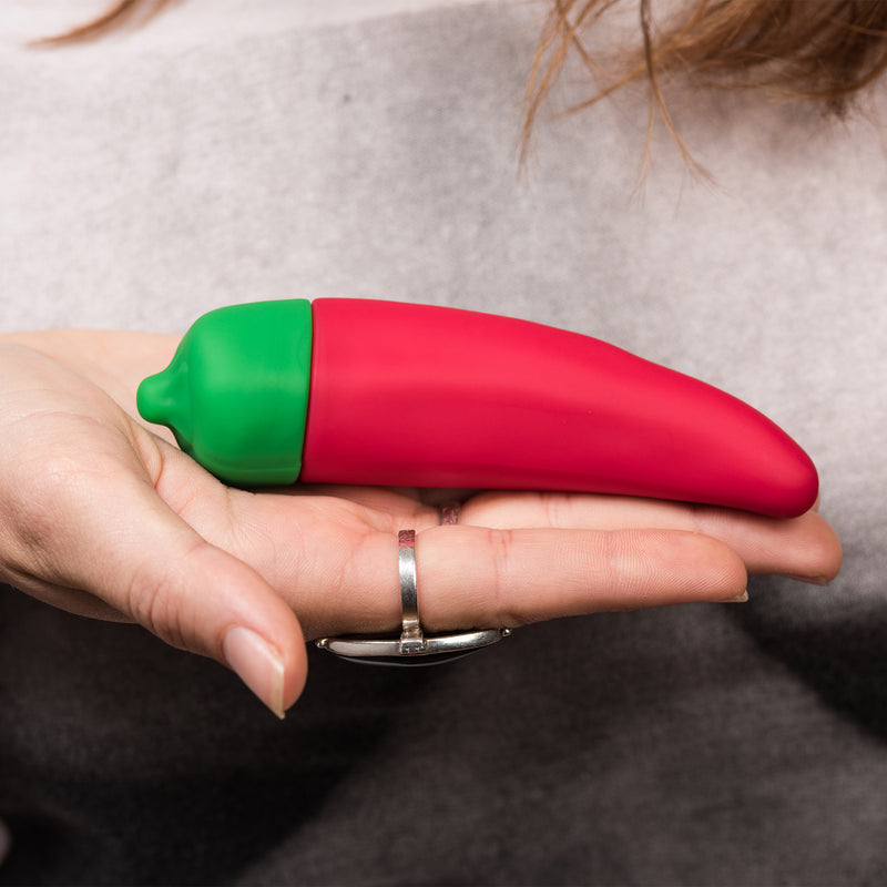 Chili Pepper Emojibator Bullet Vibrator