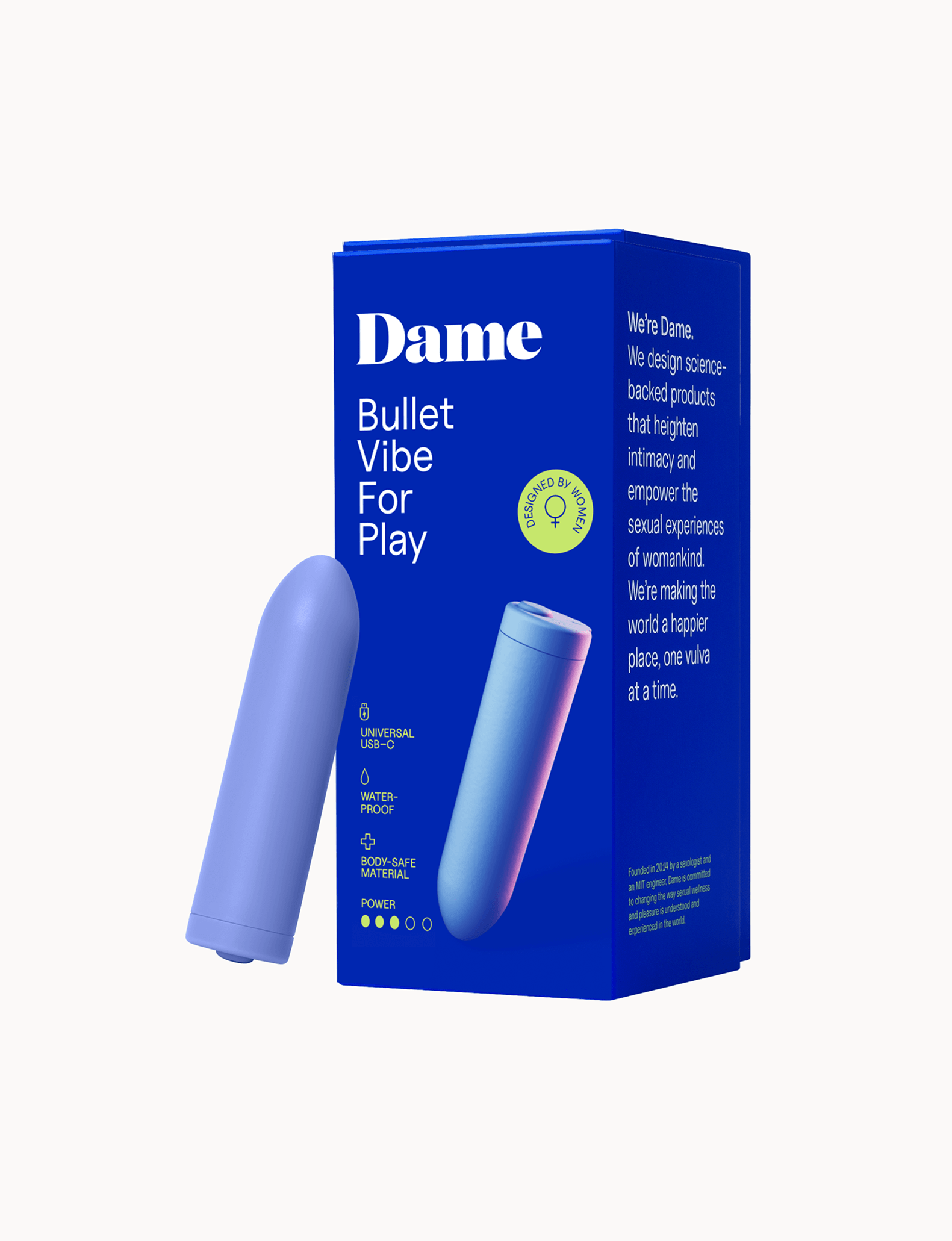 Compact Bullet Vibrator for Everyday Use | Zee by Dame Dame Products Compact Bullet Vibrator for Everyday Use | Zee by Dame Dame Products