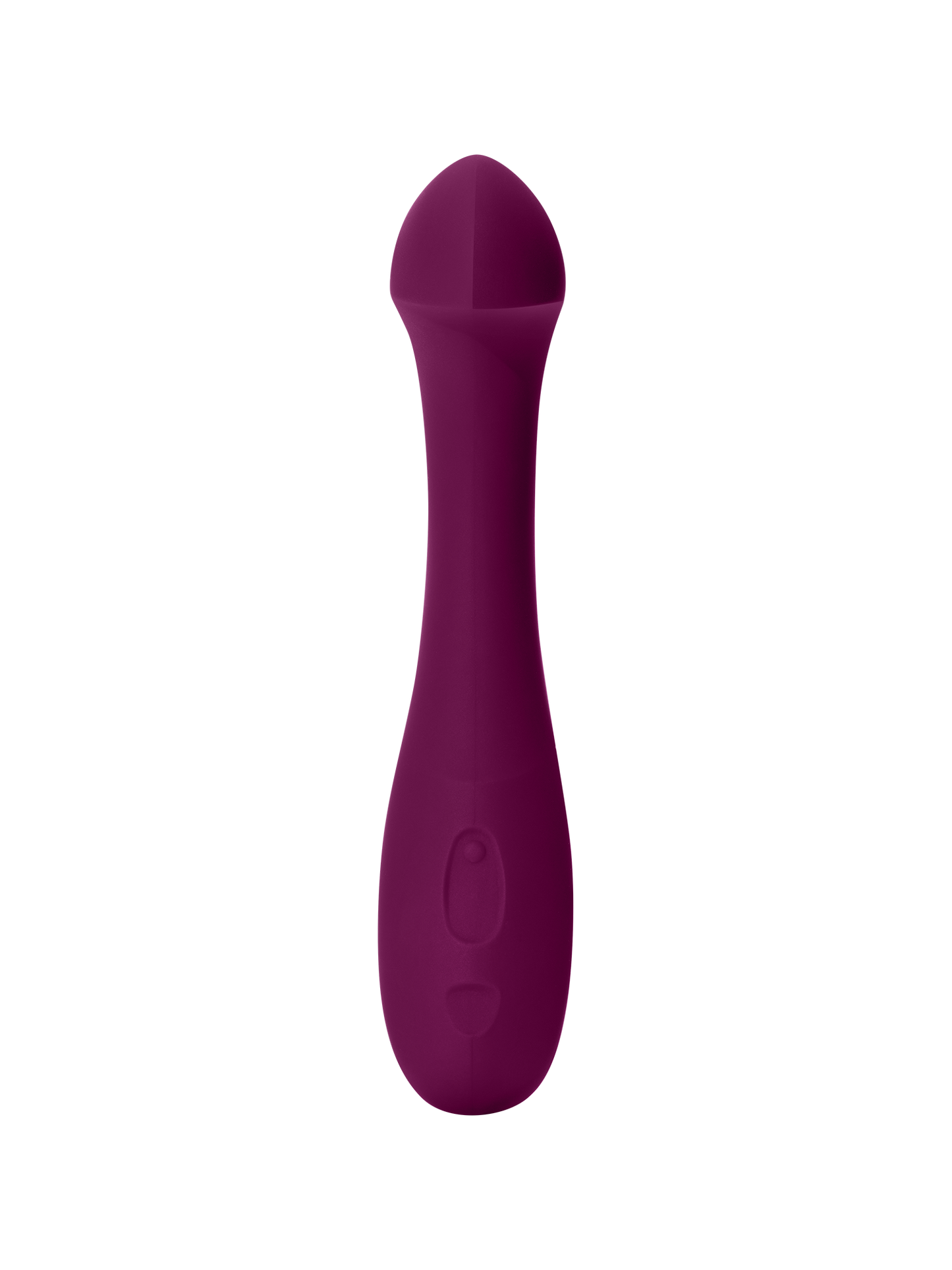 Plum | Seamless | Plum purple curved vibrator Arc on beige background