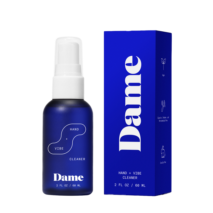 Hand + Vibe Cleaner - Sex Toy Cleaner that Kills 99% of Germs – Dame  Products