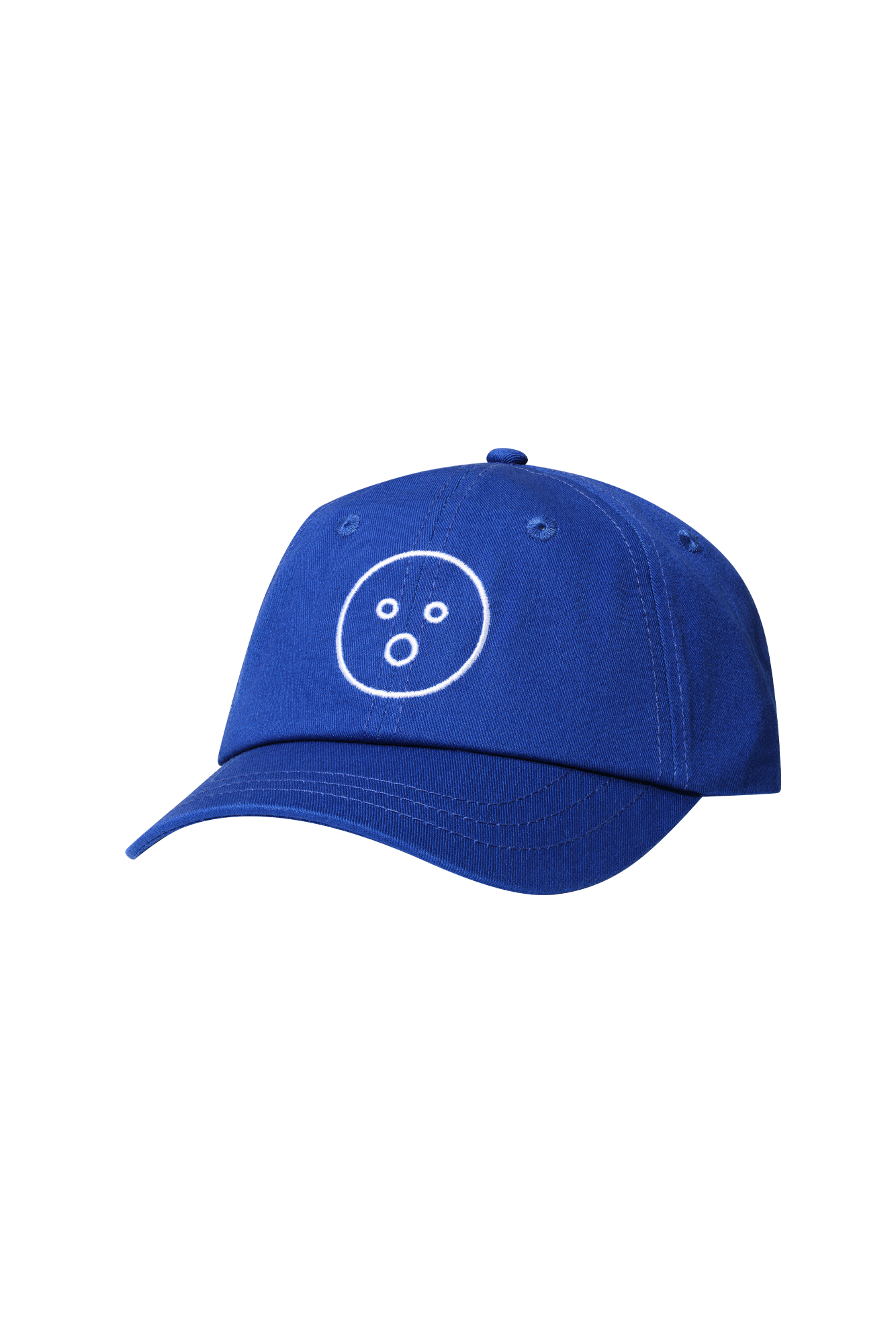 | Blue hat with O Face emblem