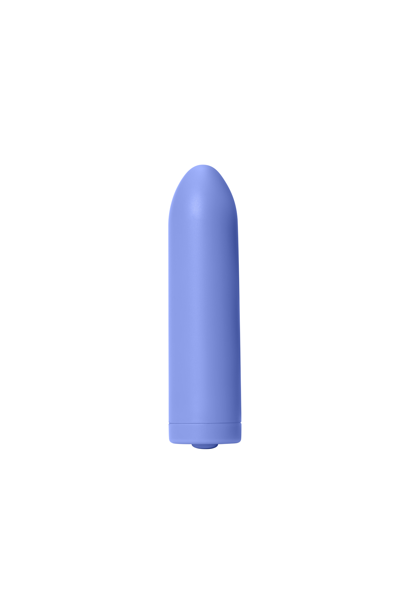 Periwinkle | Seamless | Simple blue bullet vibrator against clear background
