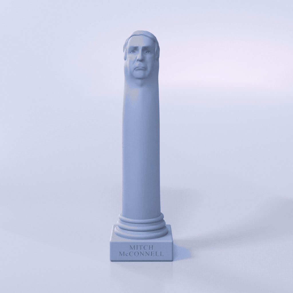 Ice | Mitch McConnell Limited Edition toy 360 rotating image